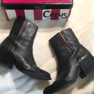 ‘Raylan’ Black Booties by Sam Edelman